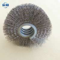 industrial round nylon brush polish roller brushes nylon spiral brush