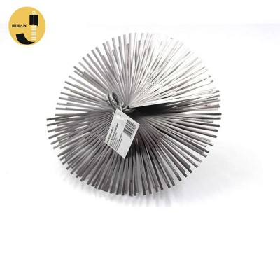 Durable 8" Round Flue Fireplace Stainless Steel Wire Chimney Cleaning Brush