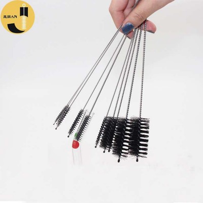 Stainless Steel Glass Bottle Mini Cleaner Drinking Straw Bottle Cleaning Brush Set