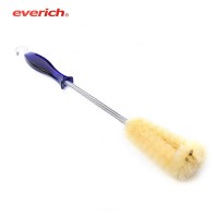 Eco-Friendly Cleaning Brush Long Acrylic Handle Flexible Cleaner Tool For Bottle Stainless Steel Water Bottle Silicone Brush