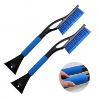 Various Types Plastic car snow brush with ice scraper