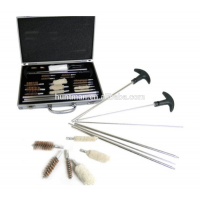 Gun Cleaning Kit - Aluminum with Foam case. Gun Cleaning Brush,Universal Gun Cleaning Kit, Aluminum Rods