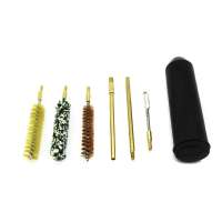 Set 7Pcs Utility Size Pistol Cleaning Kit Hand Gun Rod Brush Set 9mm Gun Cleaning Kit