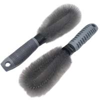 Car cleaning tool wheel special cleaning brush single head wheel brush antifreeze soft handle car wash tire brush